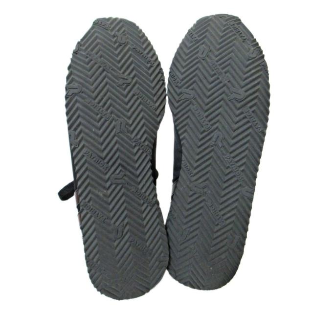 【中古】パトリック PATRICK 美品 NEVADA-LN ネバダリモンタナイロン スニーカー 42 26.5cm 黒 ブラック 1127