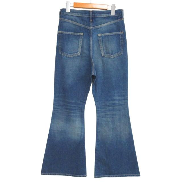 【中古】未使用品 アイ ジュンヤワタナベマン タグ付 25SS フレア ジーンズ デニム ボブマーリー XS WO-P919 ■MNK3_1