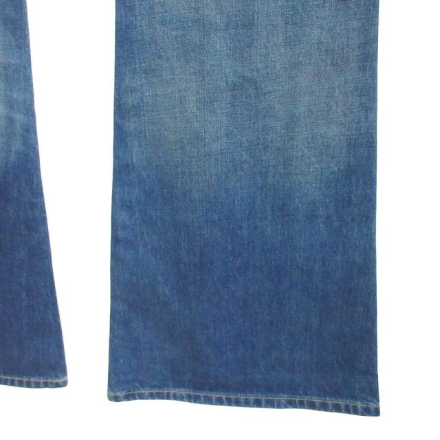 【中古】未使用品 アイ ジュンヤワタナベマン タグ付 25SS フレア ジーンズ デニム ボブマーリー XS WO-P919 ■MNK3_5