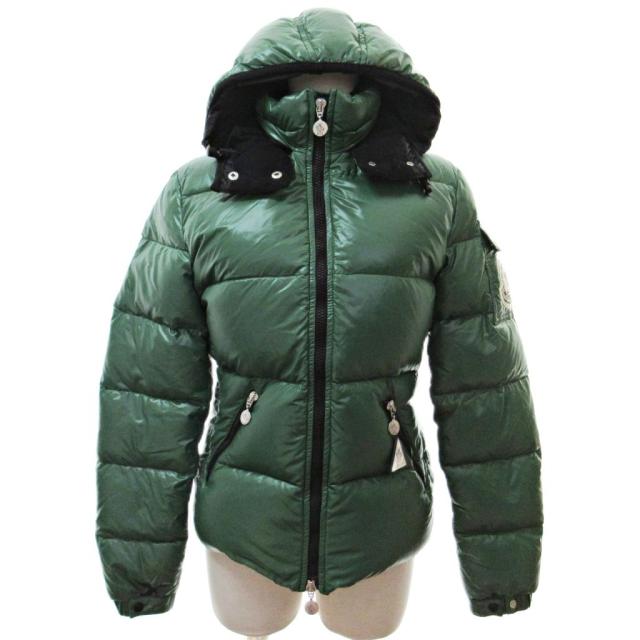 【中古】モンクレール MONCLER HIMARAYA ヒマラヤ ダウンジャケット ダウンコート 0 緑 グリーン 1204 ■MNK3