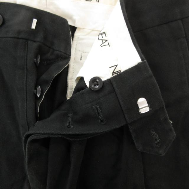 中古】ニート NEAT 2タックトラウザー スラックス パンツ 46 スリム