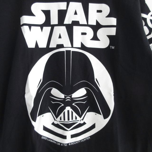 【中古】未使用品 バウンティーハンター BOUNTY HUNTER 2005 スターウォーズ シスの復讐 Tシャツ 半袖 ブラック Ｍ_2