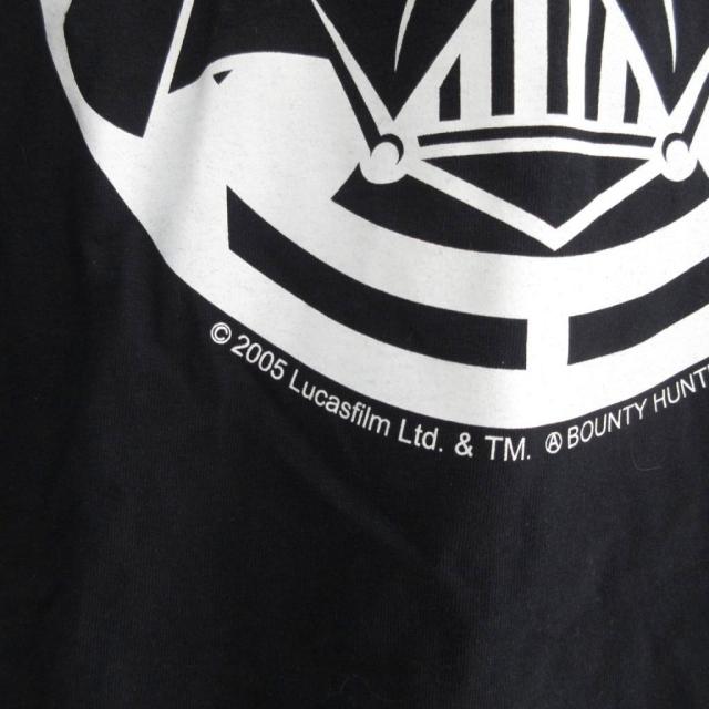 【中古】未使用品 バウンティーハンター BOUNTY HUNTER 2005 スターウォーズ シスの復讐 Tシャツ 半袖 ブラック Ｍ_3