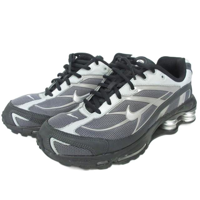 【中古】ナイキ NIKE SHOX RIDE 2 LT SILVER ショックス グレー メタリックシルバー IB4470-099 US42.5 27.0cm