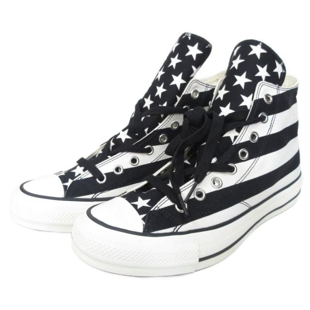 【中古】未使用 タグ付き コンバース CONVERSE JAPAN ADDICT TCUCK TAYLOR HI 1CL881 チャックテイラー US9 27.5cm 白 黒