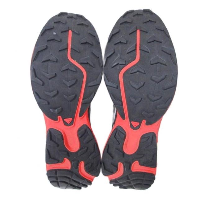 【中古】サロモン Salomon XT-6 ADV. 407601 スニーカー ロゴ ローカット 27cm 黒 ブラック 系 1215 メンズ_5