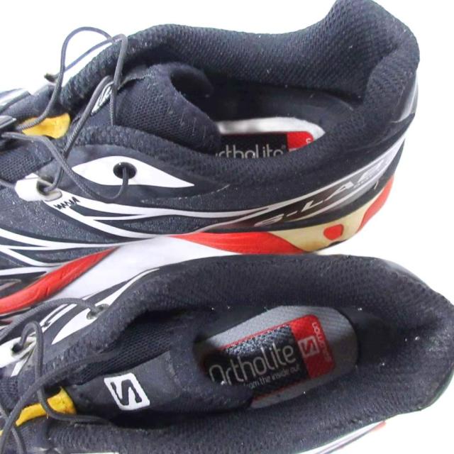 【中古】サロモン Salomon XT-6 ADV. 407601 スニーカー ロゴ ローカット 27cm 黒 ブラック 系 1215 メンズ_6