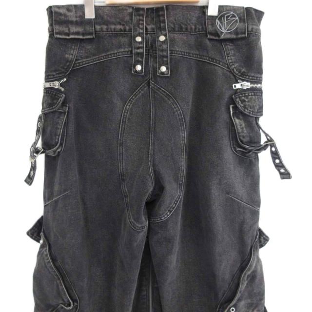 中古】ノーフェイススタジオ NO FAITH STUDIOS 美品 23AW DENIM CARGO