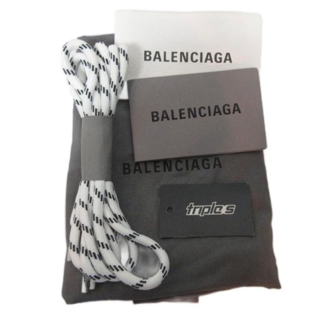 【中古】バレンシアガ BALENCIAGA トリプルS Triple S トリエス ダッドスニーカー シューズ メッシュ レザー 39