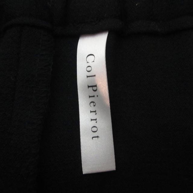 【中古】未使用品 ミューズ ドゥーズィエム クラス タグ付 23AW ヒラニジュウオリ フレアスカート 黒 ブラック 36_3