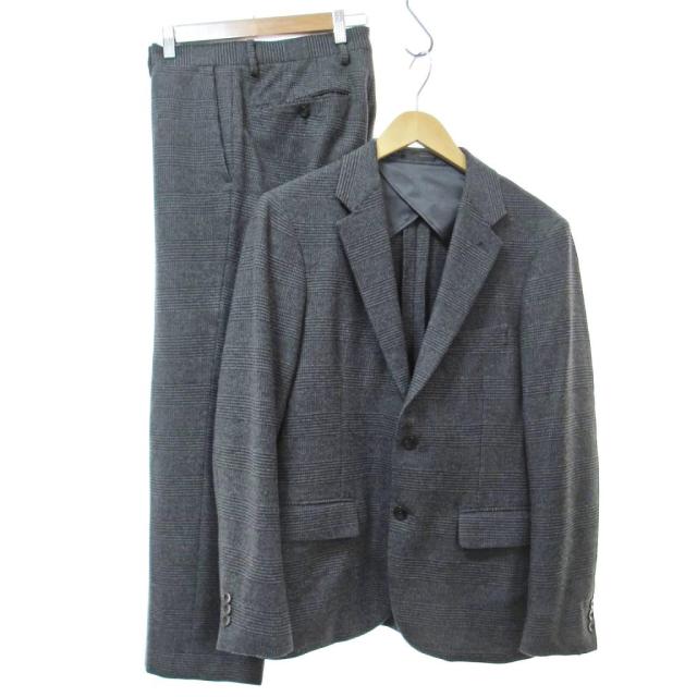 中古】エディフィス EDIFICE 美品 18AW セットアップ スーツ グレン