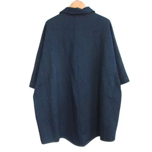 【中古】ミスターハリウッド N.HOOLYWOOD ショートスリーブシャツ デニムシャツ 4B インディゴブルー 38 メンズ_1
