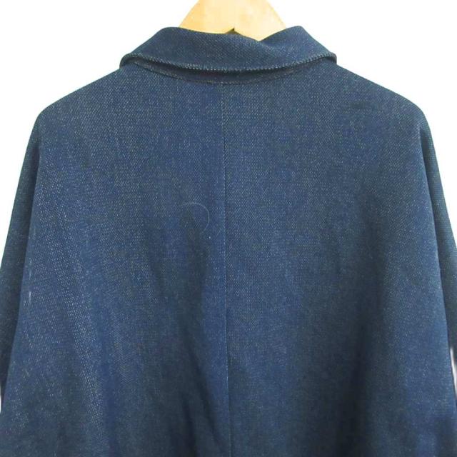 【中古】ミスターハリウッド N.HOOLYWOOD ショートスリーブシャツ デニムシャツ 4B インディゴブルー 38 メンズ_3