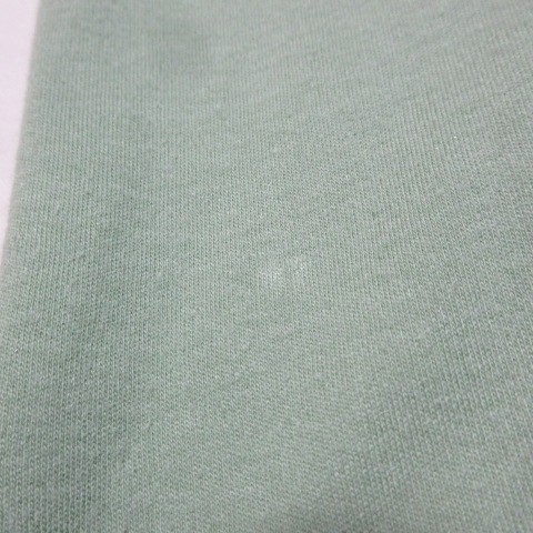 【中古】エルメス 23-24AW velky lov ヴェルキーラブ Tシャツ カシミヤ混 カットソー 半袖 プリント M 緑 ■MNK6_7