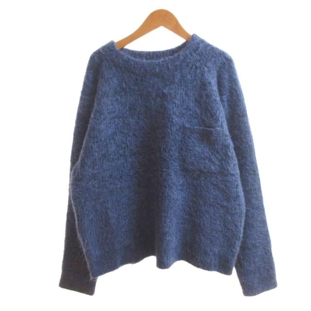 【中古】未使用品 オールドジョー OLDJOE タグ付き 24AW BLENDED ALPAKA MOCK-NECK アルパカニット 38 /HW ■BL4