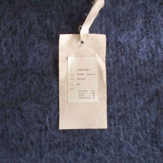 【中古】未使用品 オールドジョー OLDJOE タグ付き 24AW BLENDED ALPAKA MOCK-NECK アルパカニット 38 /HW ■BL4_5