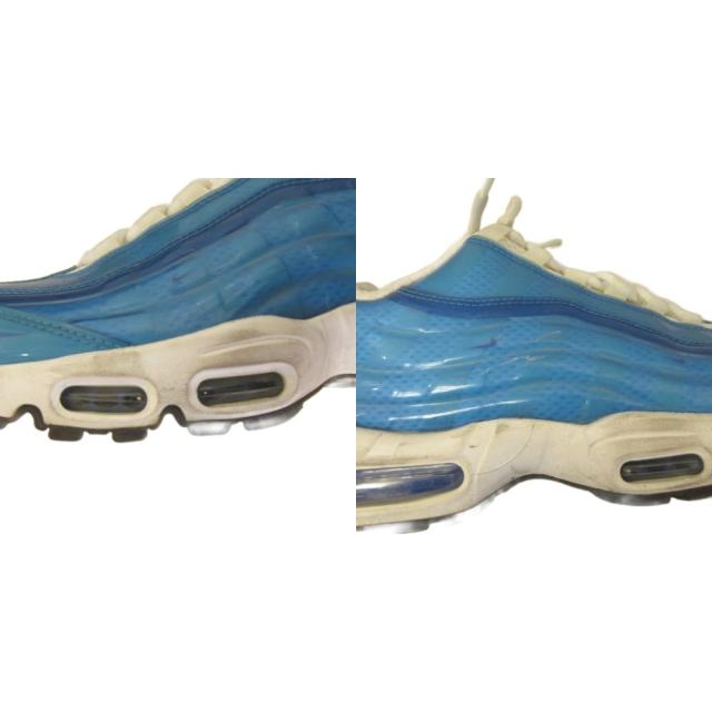 【中古】ナイキ NIKE × ヘロン プレストン Air Max 720/95 By You スニーカー シューズ 28cm ライトブルー