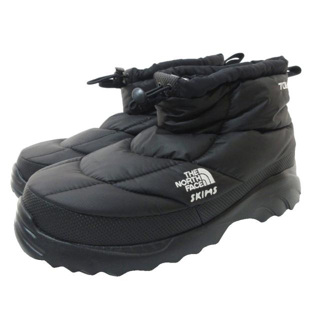 【中古】未使用品 ザノースフェイス × SKIMS ヌプシ トラクション チャッカブーツ Nuptse "Phoenix" 28cm 黒 ブラック_1