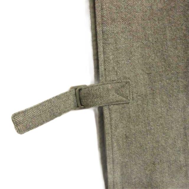 【中古】未使用品 OLDJOE タグ付き 24AW SLIT-SIDE GENTS VEST ベスト ジレ FANCY HERRINGBONE Vネック 38 グレー_2