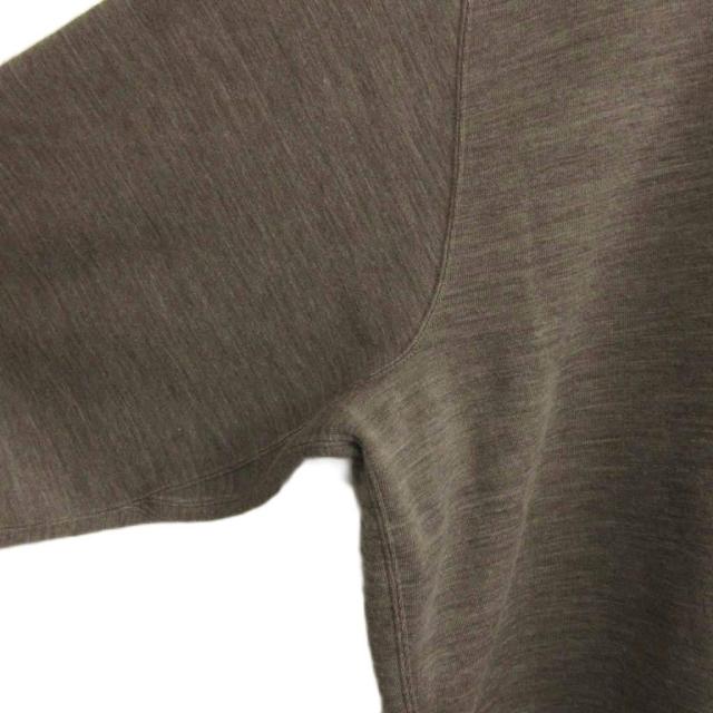 【中古】未使用品 OLDJOE タグ付き 24AW CREW-NECK ATHLETIC TOPS スウェット 裏起毛 両V 38 COFFEE BROWN_2