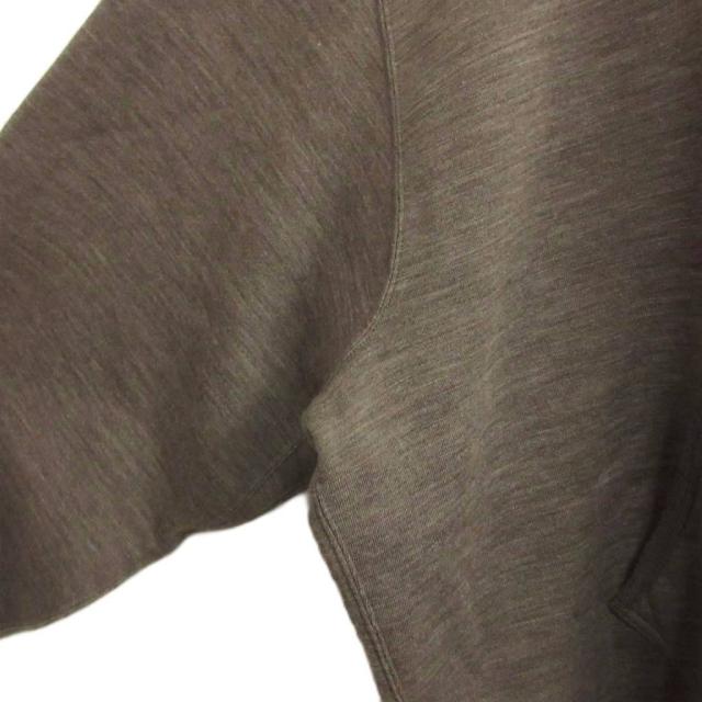 【中古】未使用品 OLDJOE タグ付き 24AW QUATER ZIP ATHLETIC HOODIE ハーフジップパーカー裏起毛 M COFFEE BROWN_2