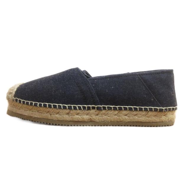 【中古】未使用品 OLDJOE ×スイコック SUICOKE タグ付き 21SS DENIM ESPADRILLE エスパドリーユ サンダル 10 INDIGO