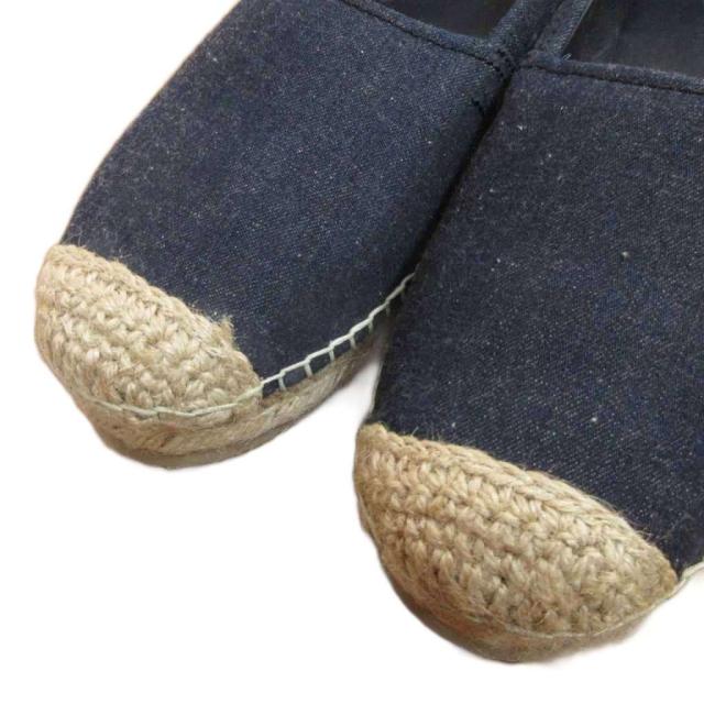 【中古】未使用品 OLDJOE ×スイコック SUICOKE タグ付き 21SS DENIM ESPADRILLE エスパドリーユ サンダル 10 INDIGO