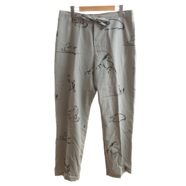 【中古】未使用品 オールドジョー OLDJOE タグ付き 25SS ORIGINAL PRINTED EASY TROUSER イージートラウザー