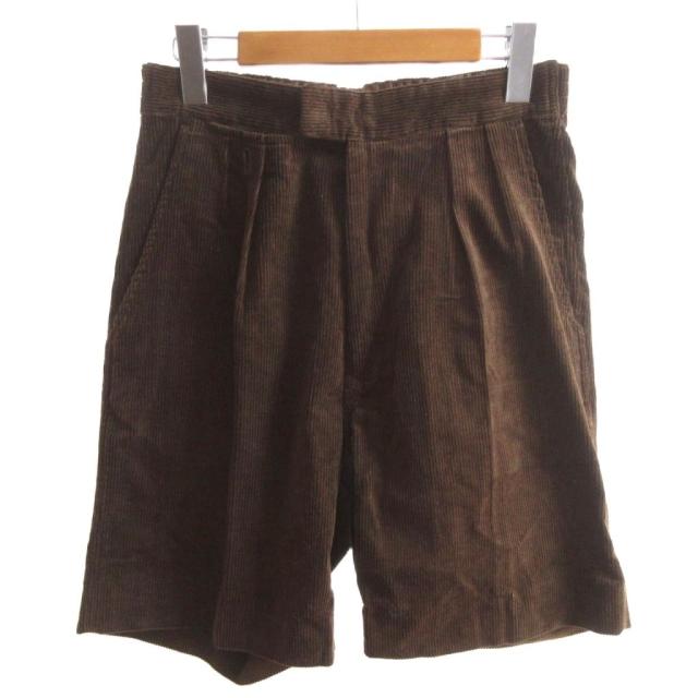 【中古】未使用品 オールドジョー OLDJOE タグ付き 25SS GATHERING-WAIST SPORTING SHORTS コーデュロイ ショーツ
