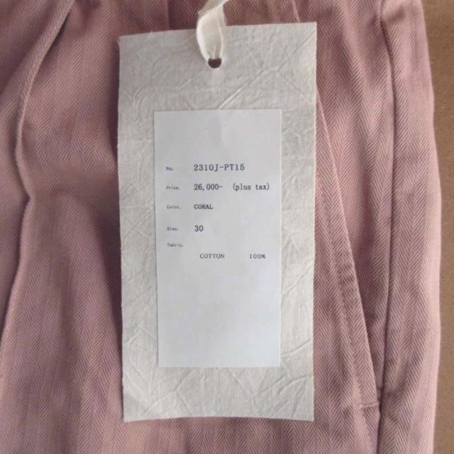 【中古】未使用品 オールドジョー OLDJOE タグ付き 23SS FRONT TUCK ARMY SHORTS アーミーショーツ CORAL パンツ 30_5