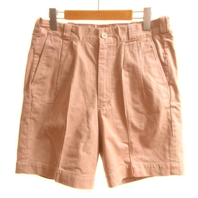 【中古】未使用品 オールドジョー OLDJOE タグ付き 23SS FRONT TUCK ARMY SHORTS アーミーショーツ CORAL パンツ 32