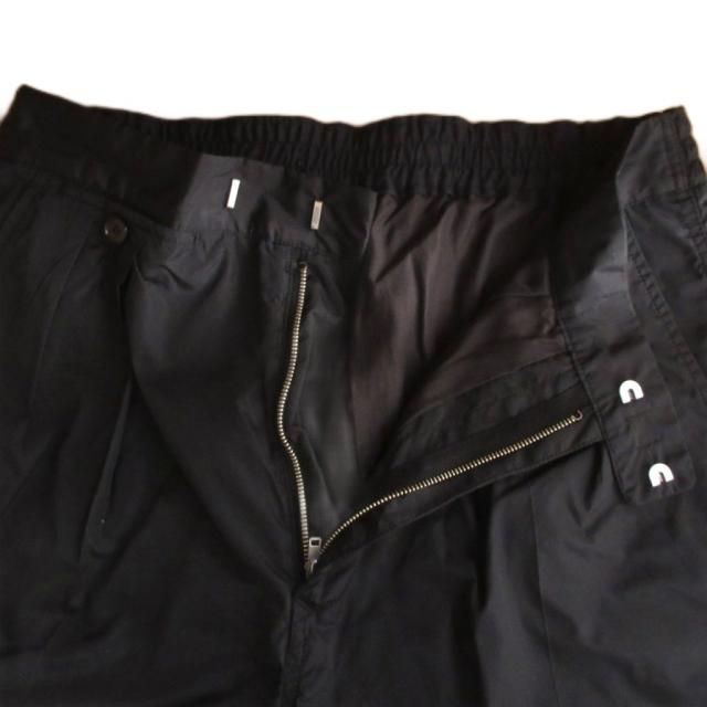 【中古】未使用品 オールドジョー OLDJOE タグ付き 24SS GATHERING-WAIST SPORTING TROUSER ショーツ BLACK パンツ_3