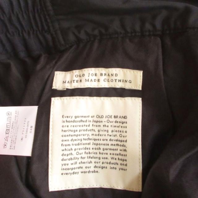 【中古】未使用品 オールドジョー OLDJOE タグ付き 24SS GATHERING-WAIST SPORTING TROUSER ショーツ BLACK パンツ_4