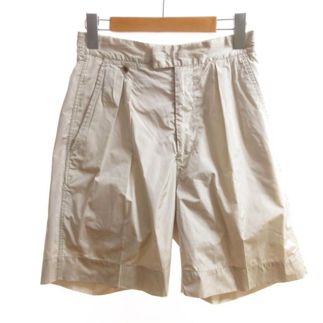 【中古】未使用品 オールドジョー OLDJOE タグ付き 24SS GATHERING-WAIST SPORTING TROUSER ショーツ BONE パンツ 30 /HW■BL4 メンズ