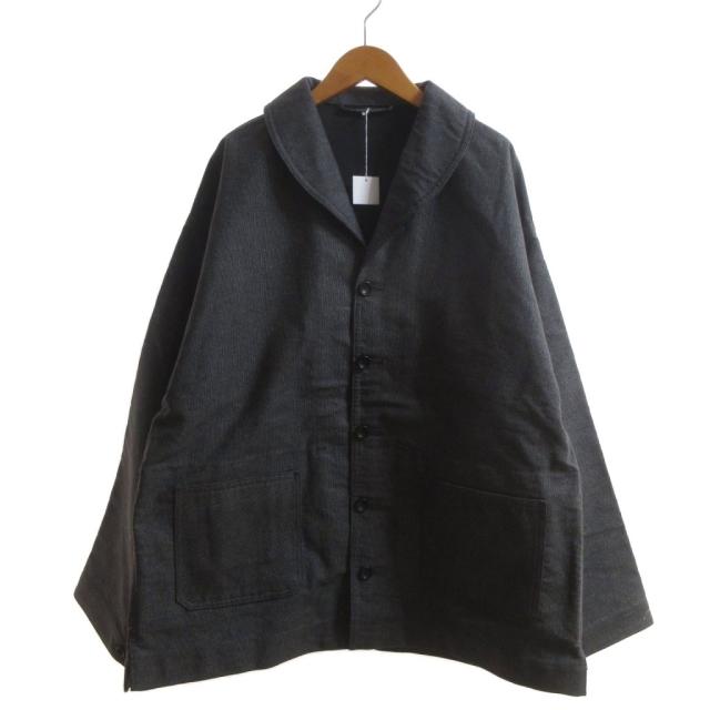 【中古】未使用品 OLDJOE タグ付き 24AW SHAWL COLLAR CHORE JACKET チョアジャケット 40 ONYX STRIPE ■BL4 メンズ