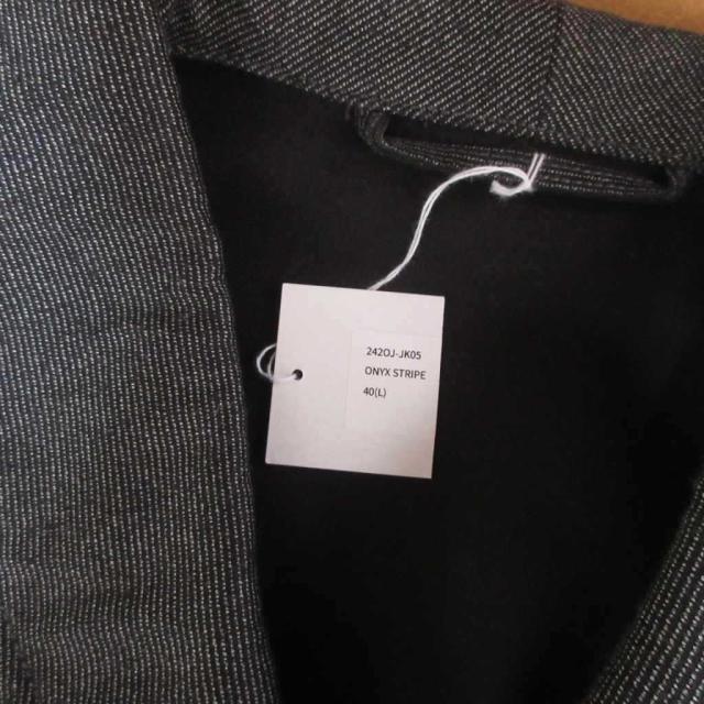 【中古】未使用品 OLDJOE タグ付き 24AW SHAWL COLLAR CHORE JACKET チョアジャケット 40 ONYX STRIPE ■BL4 メンズ_6