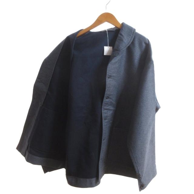 【中古】未使用品 OLDJOE タグ付き 24AW SHAWL COLLAR CHORE JACKET チョアジャケット 38 NOCTURNE STRIPE ■BL4_2