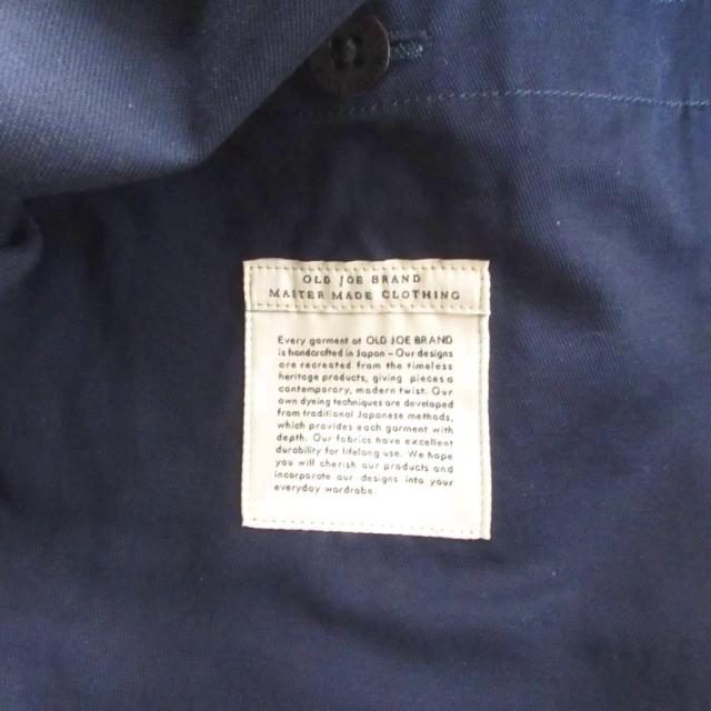 【中古】未使用品 OLDJOE タグ付き 24AW SHAWL COLLAR CHORE JACKET チョアジャケット 38 NOCTURNE STRIPE ■BL4_5