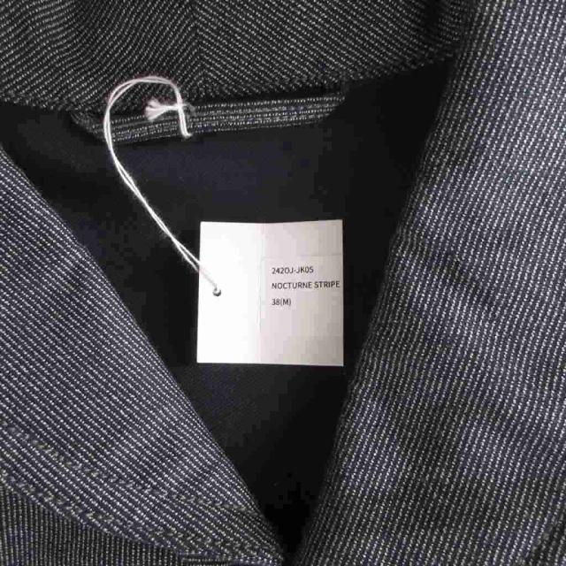 【中古】未使用品 OLDJOE タグ付き 24AW SHAWL COLLAR CHORE JACKET チョアジャケット 38 NOCTURNE STRIPE ■BL4_6