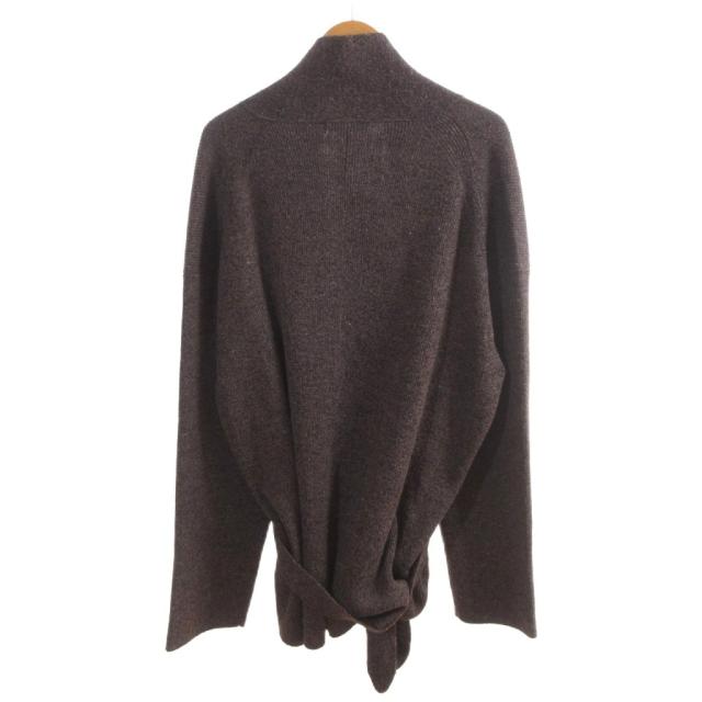 【中古】未使用品 オールドジョー OLDJOE タグ付き 25SS BOUCLE HAORI GAWN ガウン カーディガン COFFEE 40 /HW_1