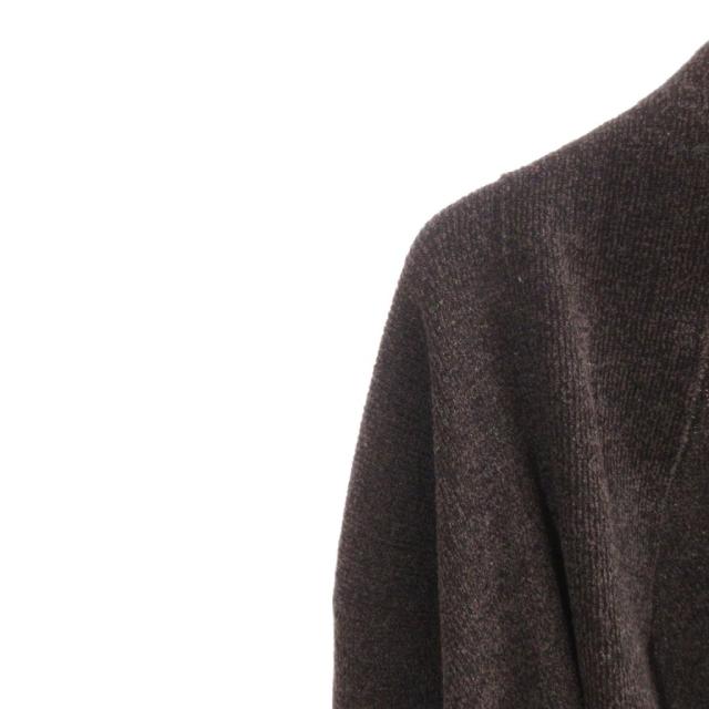 【中古】未使用品 オールドジョー OLDJOE タグ付き 25SS BOUCLE HAORI GAWN ガウン カーディガン COFFEE 40 /HW_2