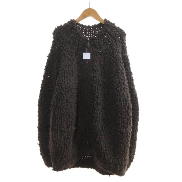 【中古】未使用品 OLDJOE タグ付き 25AW NORDIC PATTERN HAND SWEATER ハンドニット 38 WHISKY PATTERN