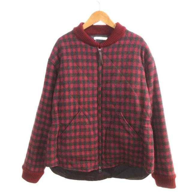 【中古】未使用品 OLDJOE タグ付き 21AW QUILTED BLIZZARD JACKET キルティングジャケット 38 CHARCORL x CAYENNE