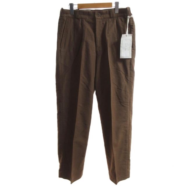 【中古】未使用品 オールドジョー OLDJOE タグ付き 24AW FRONT TUCK ARMY TROUSER チノパン トラウザー MOCHA BROWN