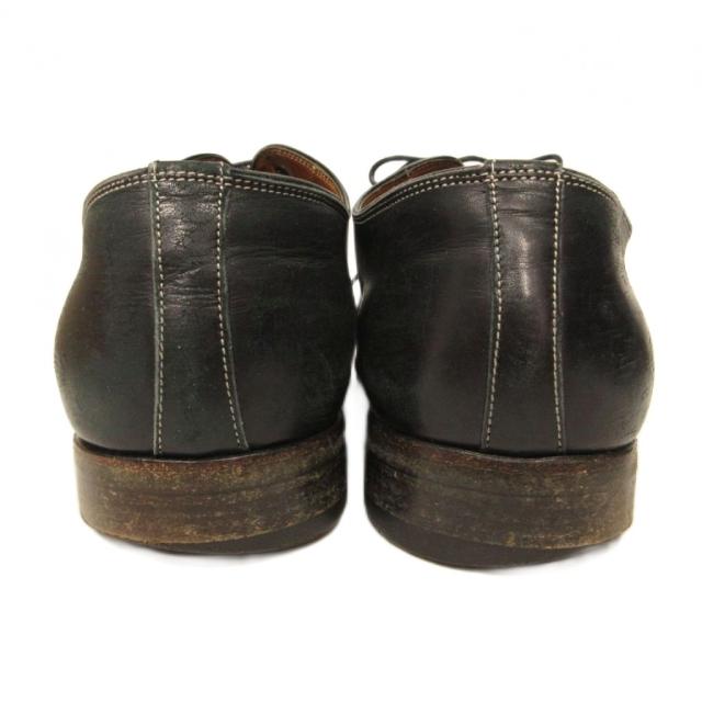 【中古】サントーニ SANTONI ビジネスシューズ 内羽根 プレーントゥ UK7 黒 ブラック 7857 IBO92 メンズ_3