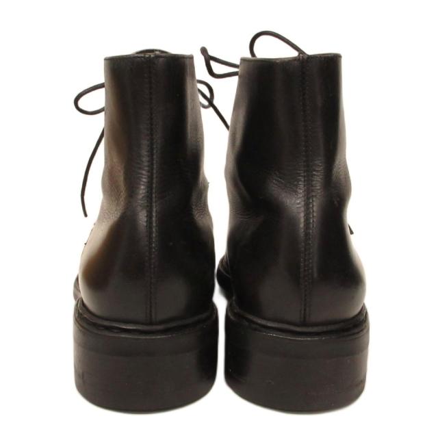 【中古】パラブーツ Paraboot レースアップブーツ ストレートチップ UK6.5 黒 ブラック IBO92 メンズ