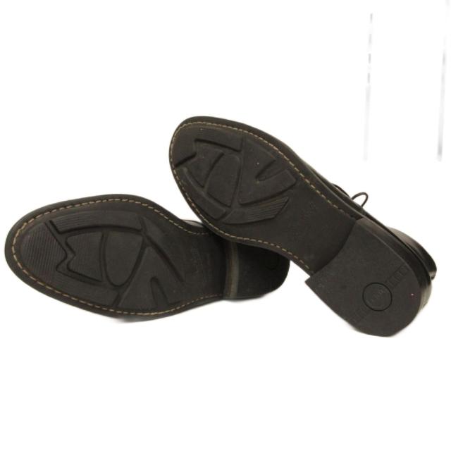 【中古】パラブーツ Paraboot レースアップブーツ ストレートチップ UK6.5 黒 ブラック IBO92 メンズ
