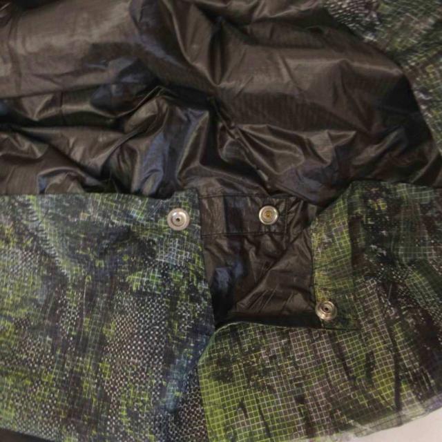 【中古】ファセッタズム FACETASM 23SS FOREST MODS COAT モッズコート チンストラップ 4 緑 グリーン 黒 ブラック_6