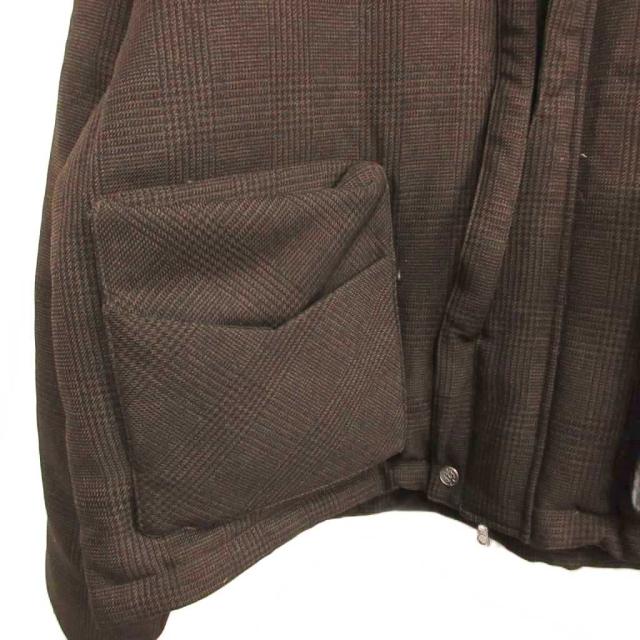 【中古】NULLUS 24AW 美品 BROWN COLLAR FUR DOWN JACKET ダウンジャケット フェイクファー 2 茶 ブラウン_2