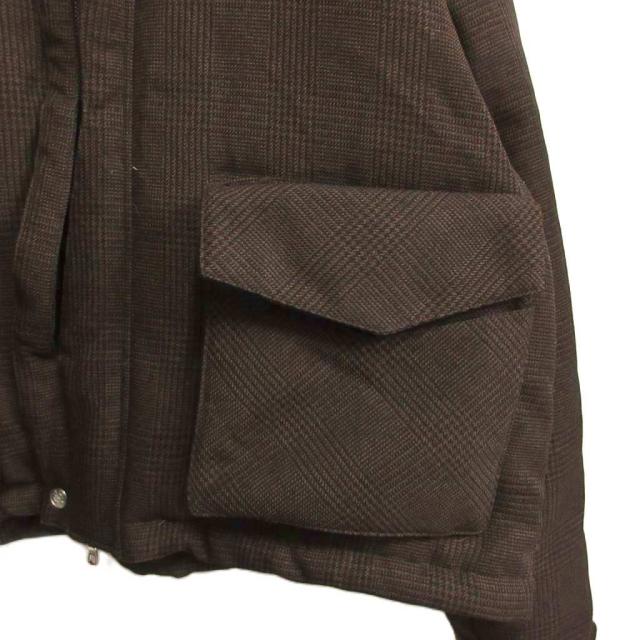 【中古】NULLUS 24AW 美品 BROWN COLLAR FUR DOWN JACKET ダウンジャケット フェイクファー 2 茶 ブラウン_3